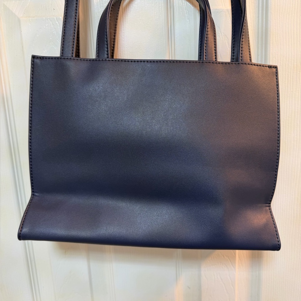 Telfar Schmedium Navy Blue Shopping Bag - Picture 9 of 14